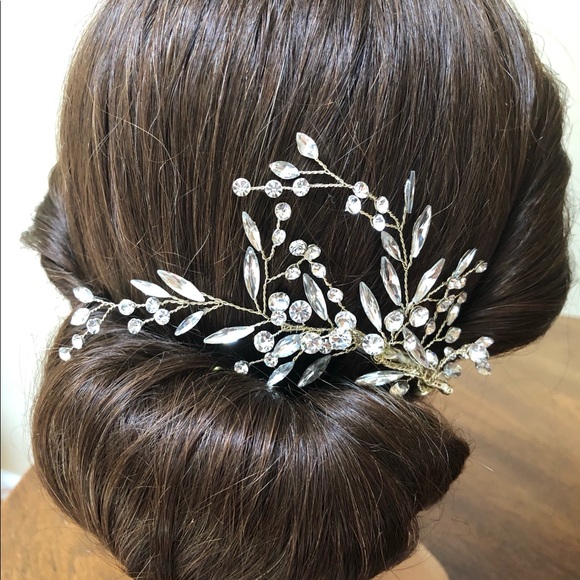 Spring Crystal Hair Piece